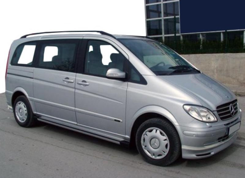 Купити Накладка на бампер BRB V1 (під фарбування) 2010-2015 рік для Mercedes Vito W639 рр