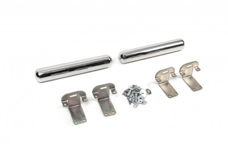 Купить Боковые трубы за задним колесом (2 шт, нерж) Средняя база, 60мм для Mercedes Sprinter W907/W910 2018- гг