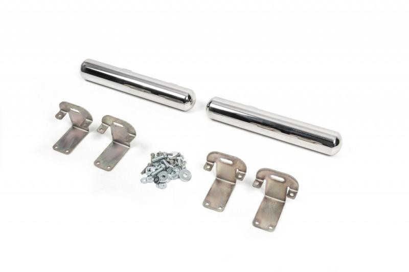 Купить Боковые трубы за задним колесом (2 шт, нерж) Long база, 60мм для Mercedes Sprinter W907/W910 2018- гг