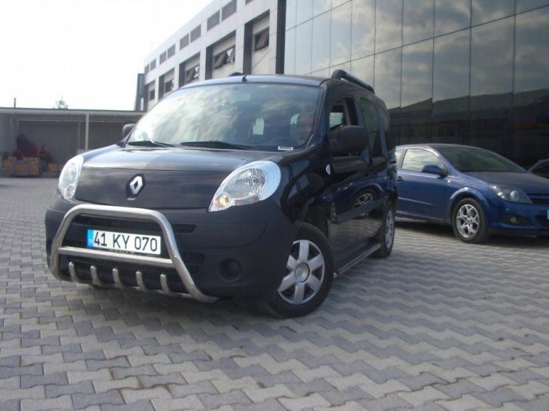 Купить Кенгурятник WT003/004 (нерж.) без надписи, 60 мм для Renault Kangoo 2008-2020 гг
