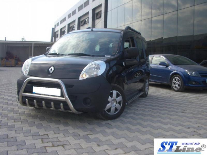Купить Кенгурятник WT003/004 (нерж.) без надписи, 60 мм для Renault Kangoo 2008-2020 гг