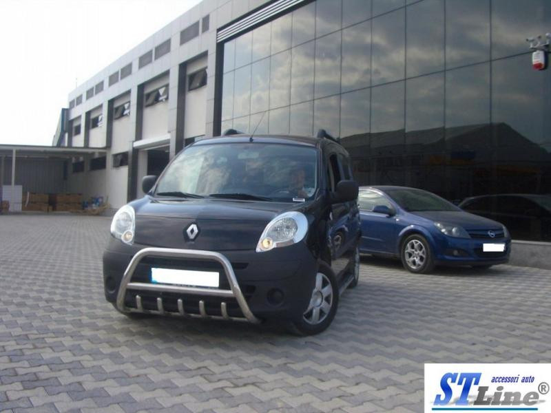 Купить Кенгурятник WT003/004 (нерж.) без надписи, 60 мм для Renault Kangoo 2008-2020 гг