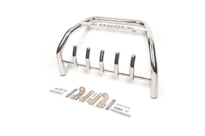 Купить Кенгурятник WT004 (нерж) 51мм, без надписи для Volkswagen Crafter 2006-2016 гг