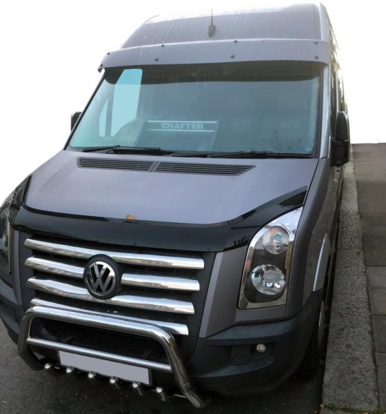 Купить Кенгурятник WT004 (нерж) 51мм, без надписи для Volkswagen Crafter 2006-2016 гг
