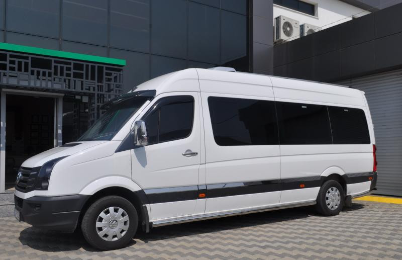 Купить Боковые трубы (2 шт, нерж) d70, короткая база для Volkswagen Crafter 2006-2016 гг