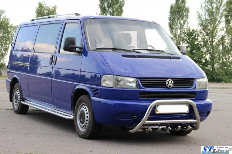 Купить Кенгурятник WT003 (нерж) 51мм, без надписи для Volkswagen T4 Caravelle/Multivan
