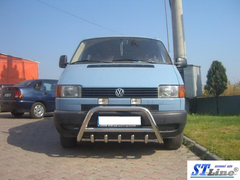 Купить Кенгурятник WT003 (нерж) 51мм, без надписи для Volkswagen T4 Caravelle/Multivan
