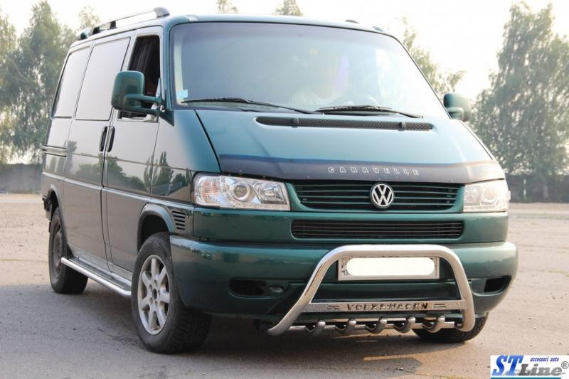 Купить Кенгурятник WT003 (нерж) 51мм, без надписи для Volkswagen T4 Caravelle/Multivan