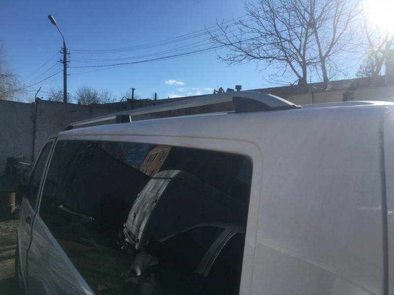 Купить Рейлинги Skyport (серый мат) Короткая база для Volkswagen T6