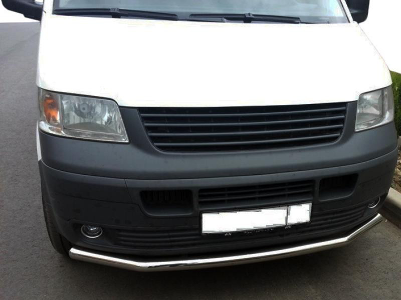 Купить Нижняя одинарная губа ST008 (нерж) 51мм для Volkswagen T5 Transporter 2003-2010 гг