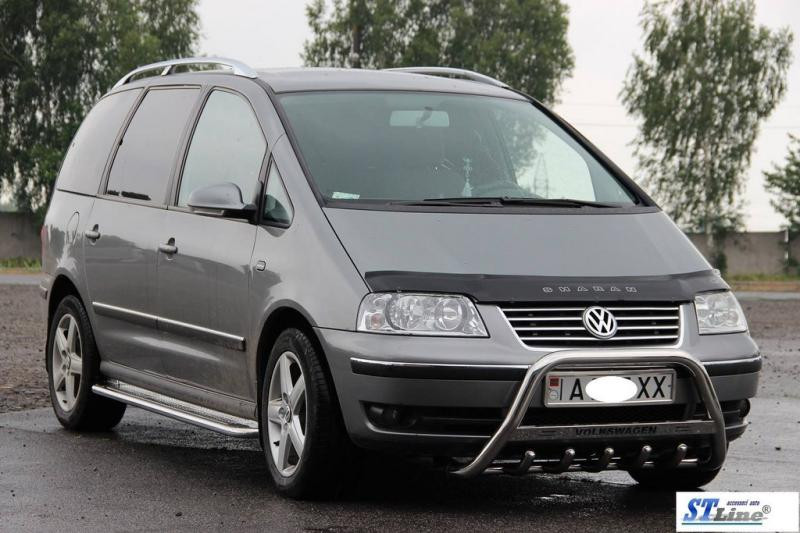 Купити Кенгурятник WT004 (нерж) 60 мм для Volkswagen Sharan 1995-2010 рр