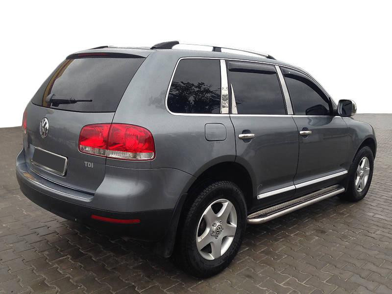 Купить Рейлинги Хром (Пласт. Ножки) Пластиковая ножка для Volkswagen Touareg 2002-2010 гг