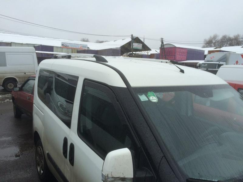 Купити Рейлінги Хром Максі, Пластикові ніжки для Opel Combo 2012-2018 рр