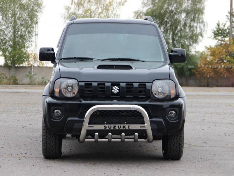 Купити Кенгурятник QT006 (нерж) для Suzuki Jimny 1998-2018 рр
