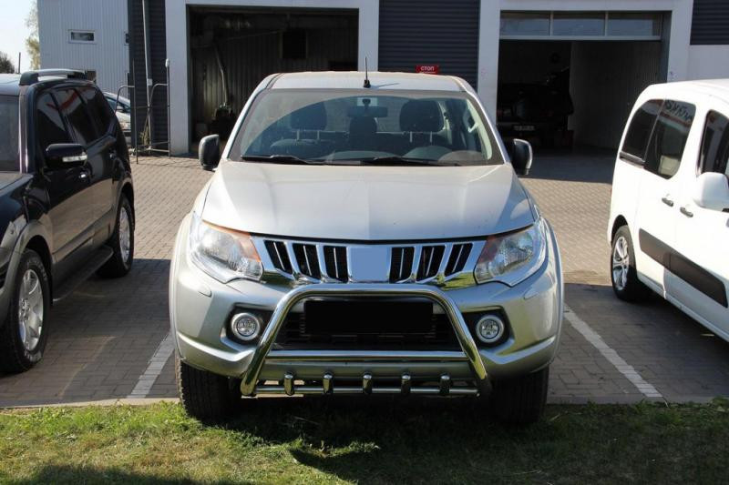 Купить Кенгурятник WT003 (нерж) для Mitsubishi L200 2015-2024 гг