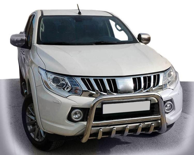 Купить Кенгурятник WT003 (нерж) для Mitsubishi L200 2015-2024 гг