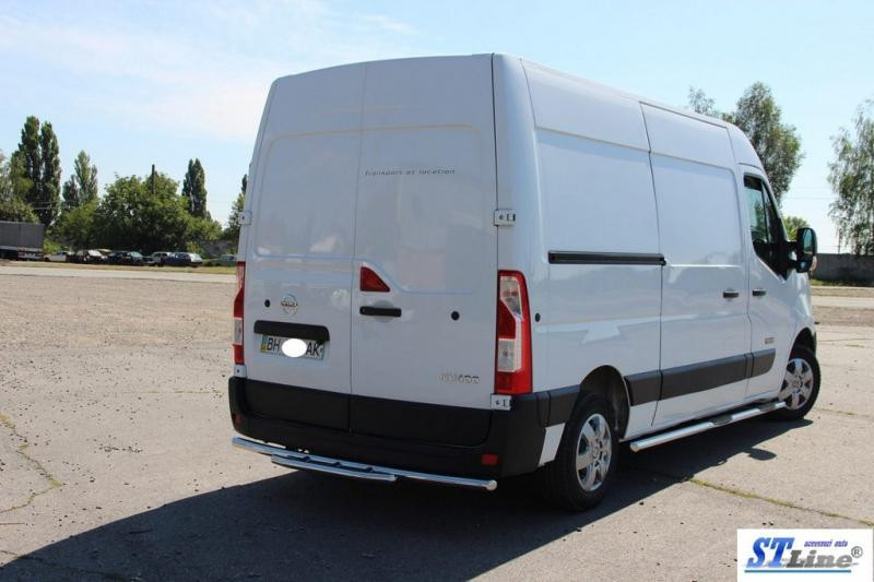 Купить Задняя дуга AK011 (нерж.) для Renault Master 2011-2023 гг