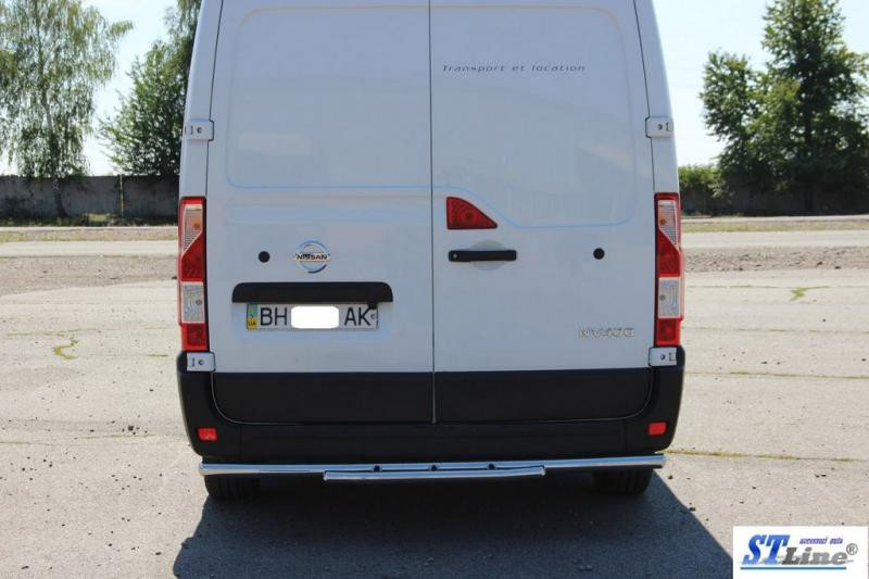 Купить Задняя дуга AK011 (нерж.) для Renault Master 2011-2023 гг