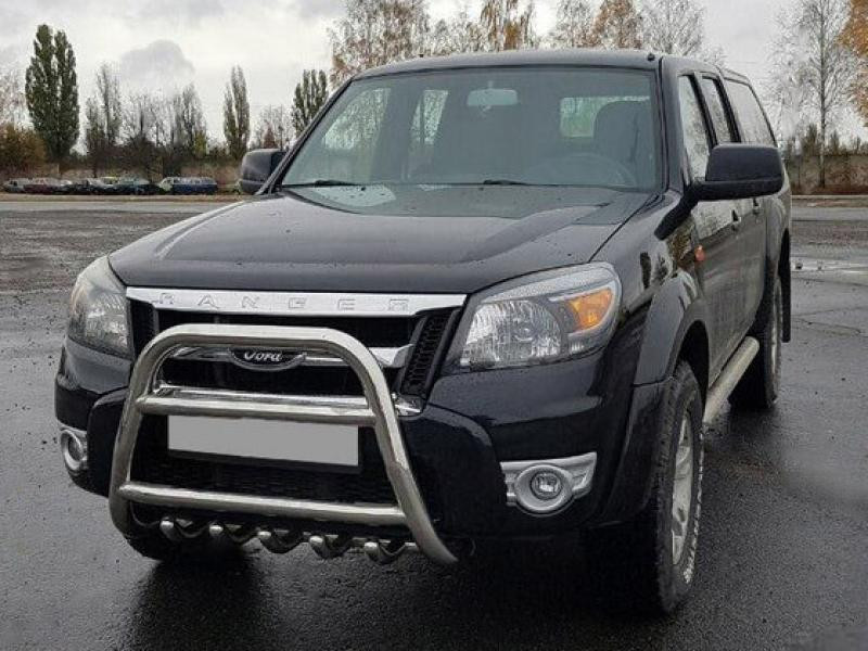 Купить Кенгурятник QT008 (нерж) для Ford Ranger 2007-2011 гг