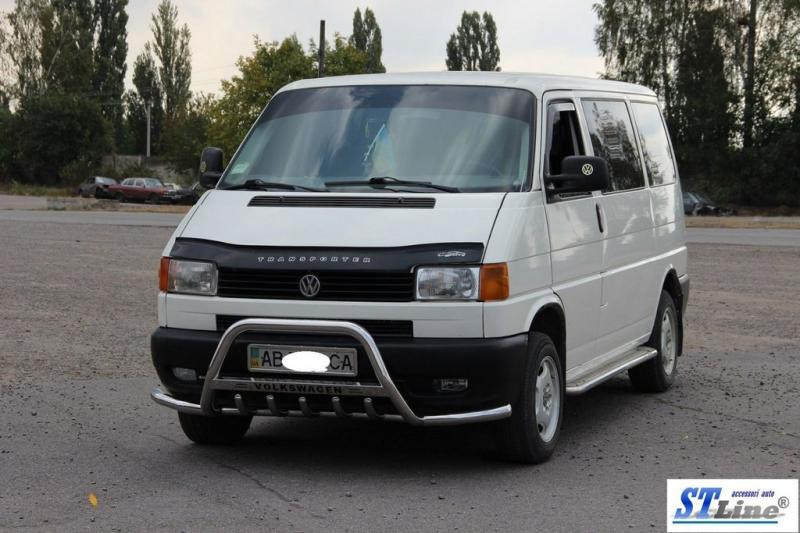 Купить Кенгурятник WT003 Plus-1 (нерж) для Volkswagen T4 Caravelle/Multivan