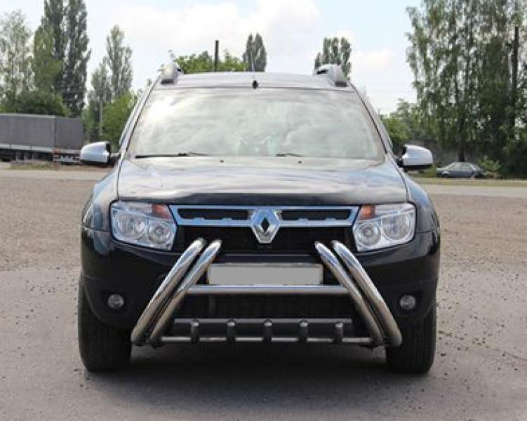 Купить Кенгурятник WT01 (нерж) для Renault Duster 2008-2017 гг