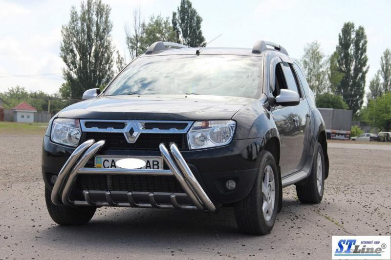 Купить Кенгурятник WT01 (нерж) для Renault Duster 2008-2017 гг