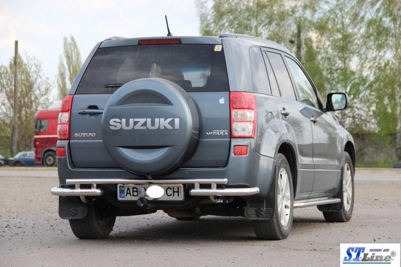 Купить Задняя защита AK005-3 (нерж) для Suzuki Grand Vitara 2005-2017 гг