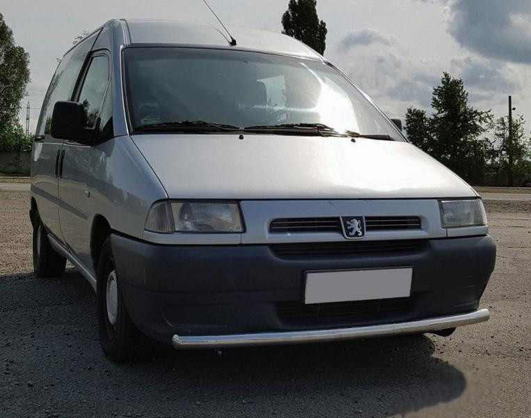Купить Передняя защита ST008 (нерж) 60 мм для Peugeot Expert 1995-2007 гг