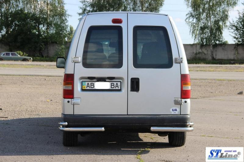 Купить Задние двойные уголки AK003-double (нерж) для Fiat Scudo 1996–2007 гг