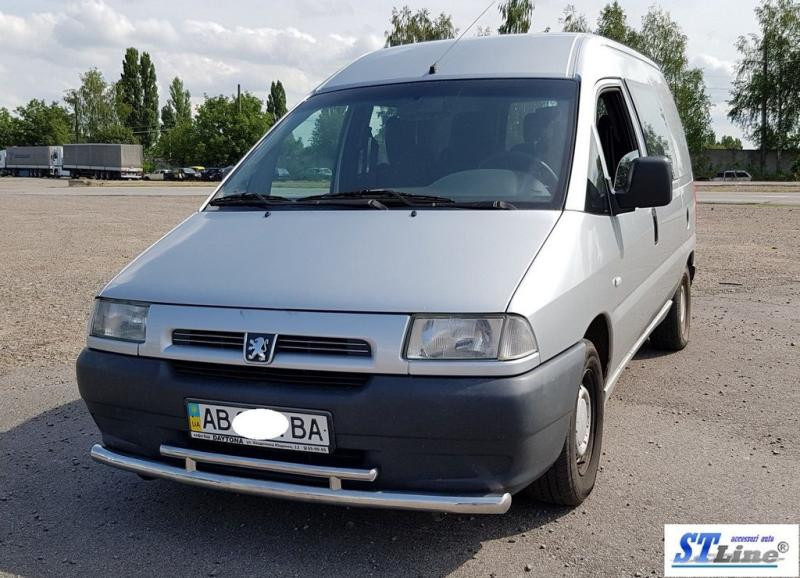 Купить Передняя защита ST016 (нерж) 60/42 мм для Fiat Scudo 1996–2007 гг