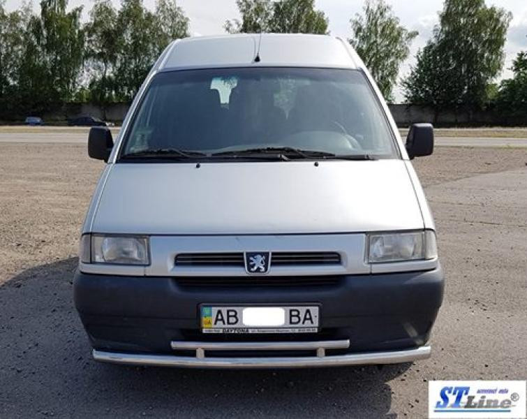 Купить Передняя защита ST016 (нерж) 60/42 мм для Fiat Scudo 1996–2007 гг