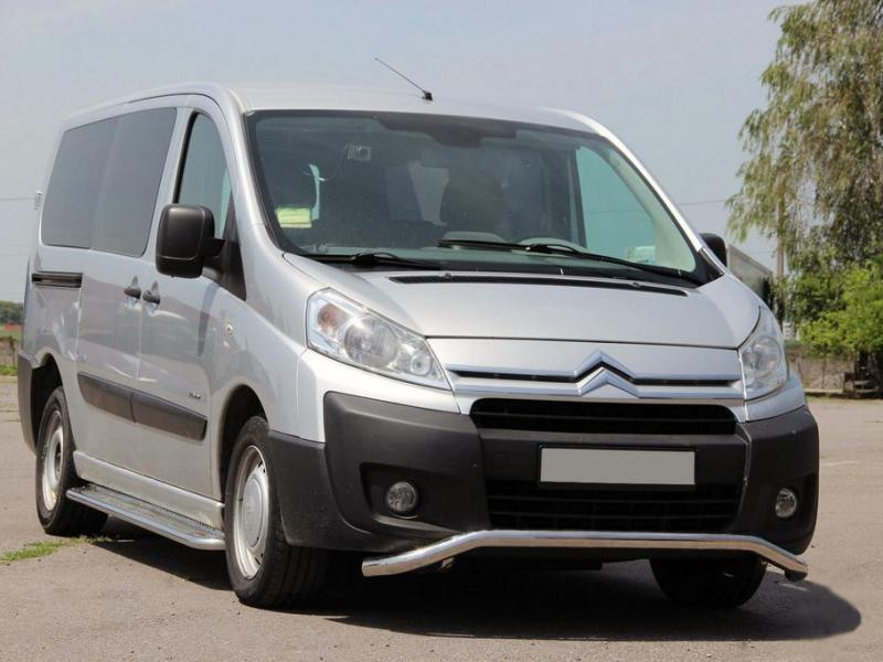 Купить Передняя защита ST007 (нерж.) 51 мм для Fiat Scudo 2007-2015 гг