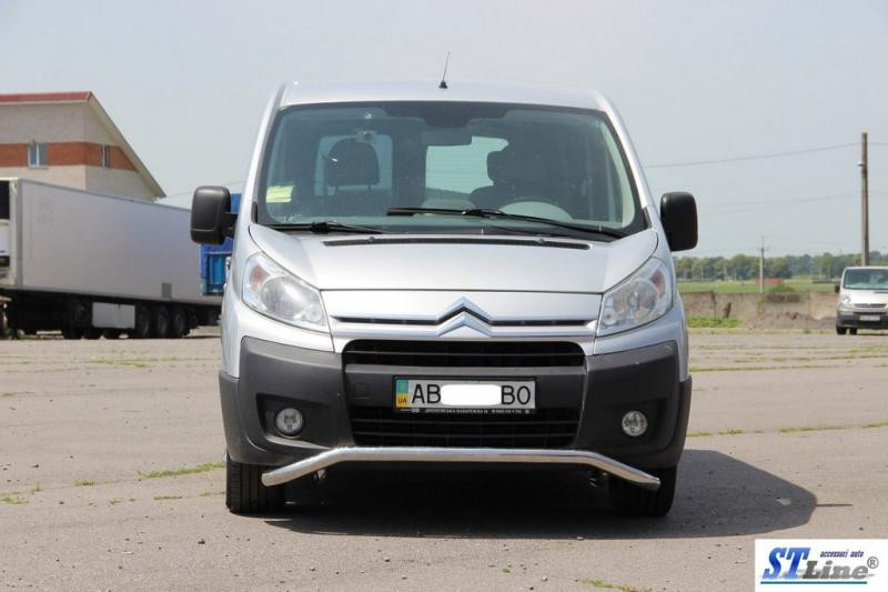 Купить Передняя защита ST007 (нерж.) 51 мм для Fiat Scudo 2007-2015 гг