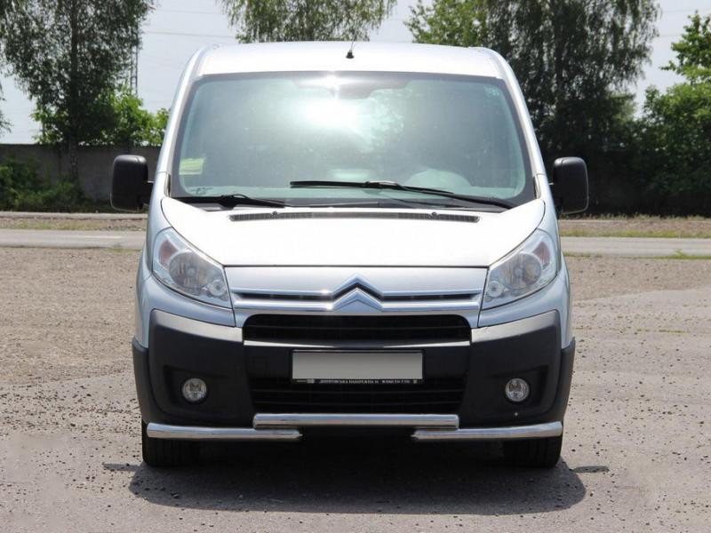 Купить Передняя защита ST009 (нерж.) 51 мм для Fiat Scudo 2007-2015 гг