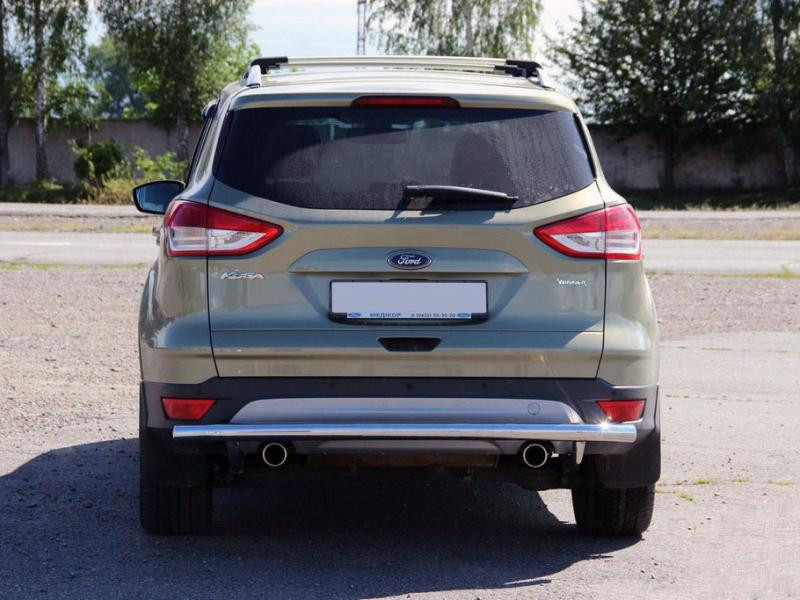 Купить Задняя дуга AK002 (нерж) для Ford Kuga/Escape 2013-2019 гг