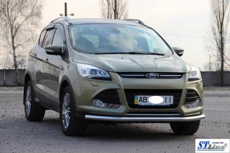 Купить Передняя защита ST008 (нерж.) 60 мм для Ford Kuga/Escape 2013-2019 гг