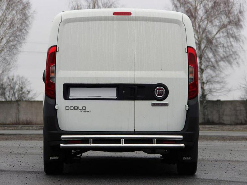 Купить Задняя дуга AK002/1-Double (нерж.) для Opel Combo 2012-2018 гг