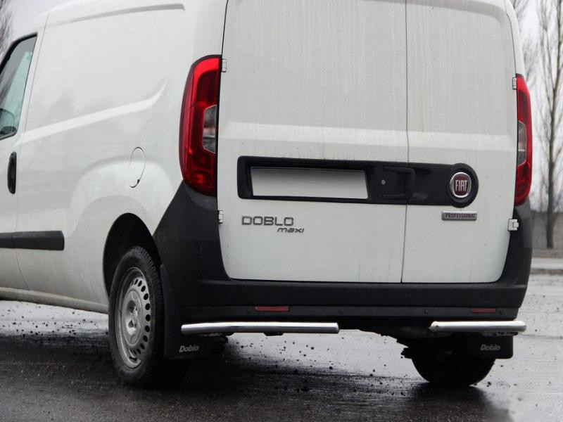 Купить Задние уголки AK003 (нерж.) для Opel Combo 2012-2018 гг