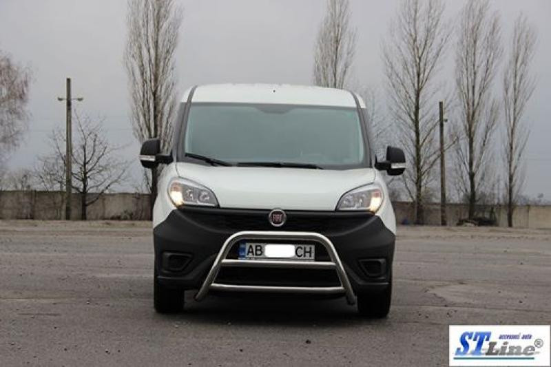 Купить Кенгурятник WT022 (нерж.) 51 мм для Fiat Doblo II 2010-2022 гг