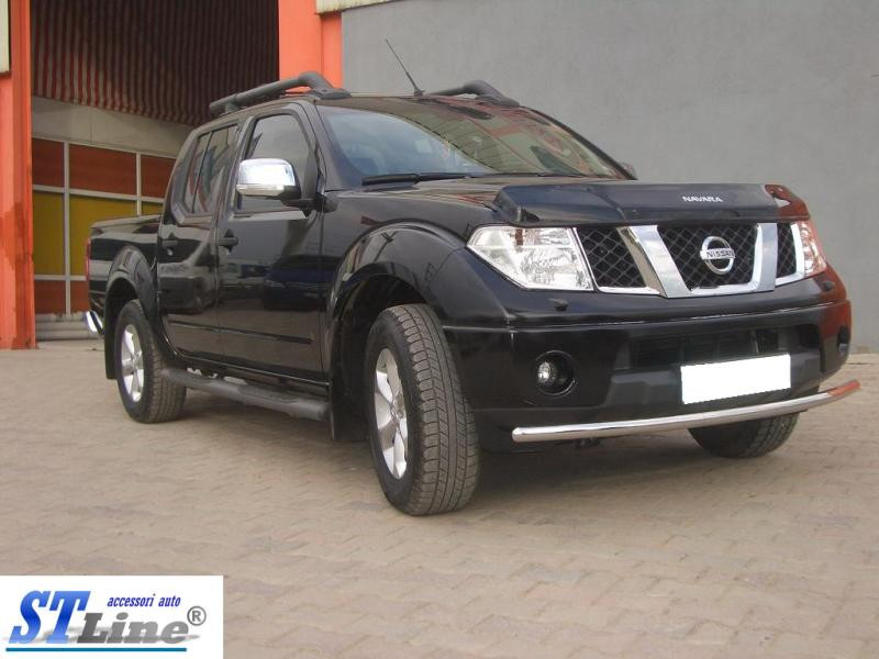Купить Передняя защита ST008-1 (нерж) для Nissan Pathfinder R51 2005-2014 гг