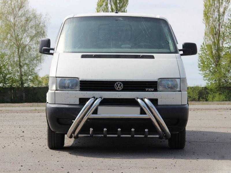 Купить Кенгурятник WT01 (нерж) для Volkswagen T4 Caravelle/Multivan