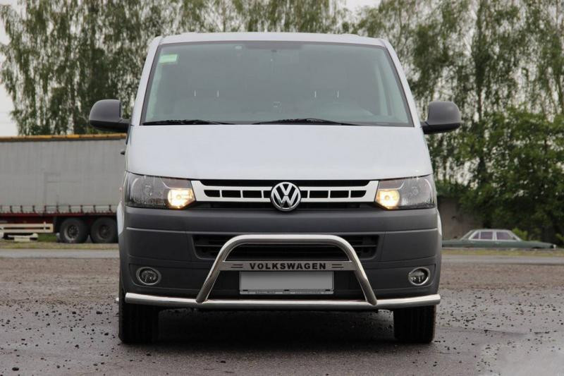 Купить Кенгурятник WT007ST (нерж) для Volkswagen T5 2010-2015 гг