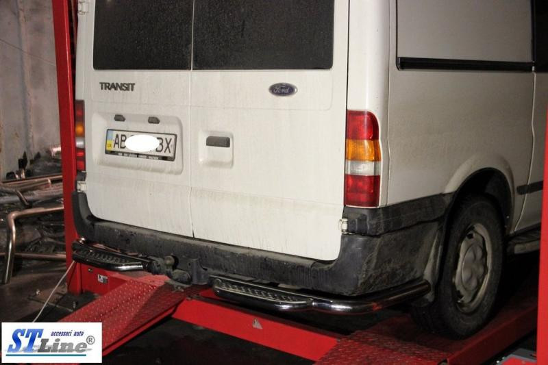 Купить Задние защита подножка AK-Special (нерж.) для Ford Transit 2000-2014 гг