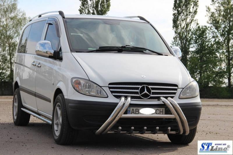 Купить Кенгурятник WT01 (нерж.) для Mercedes Vito W639 2004-2014 гг