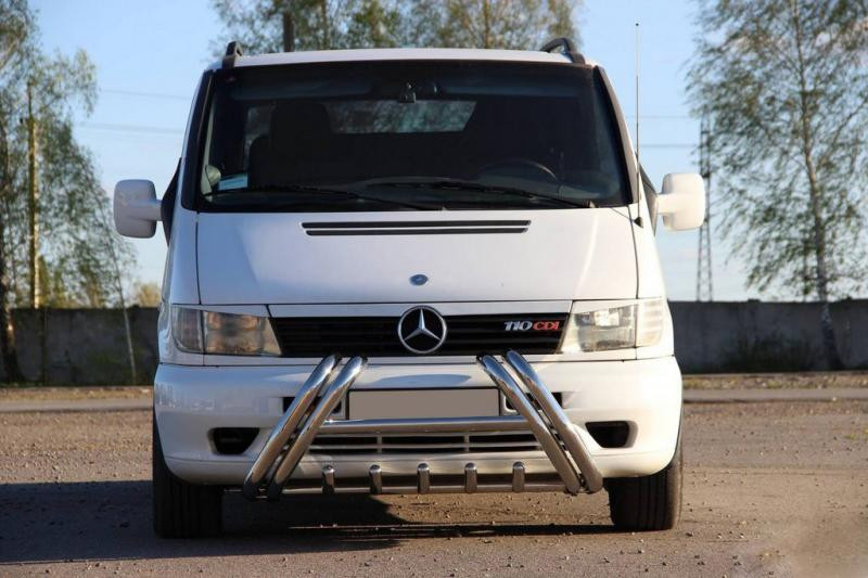 Купить Кенгурятник WT01 (нерж.) для Mercedes Vito W638 1996-2003 гг