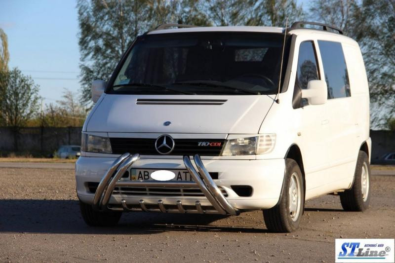 Купить Кенгурятник WT01 (нерж.) для Mercedes Vito W638 1996-2003 гг