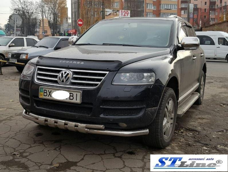 Купити Кенгурятник ST015 (нерж) для Volkswagen Touareg 2002-2010 рр