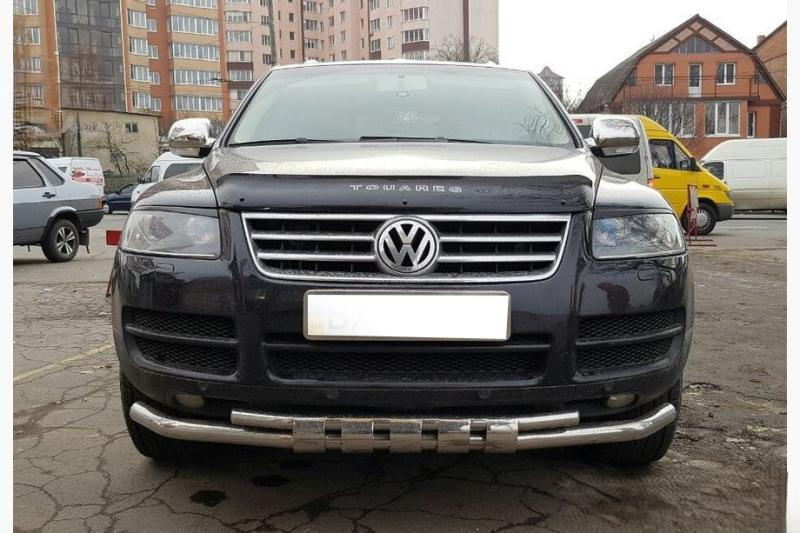Купити Кенгурятник ST015 (нерж) для Volkswagen Touareg 2002-2010 рр