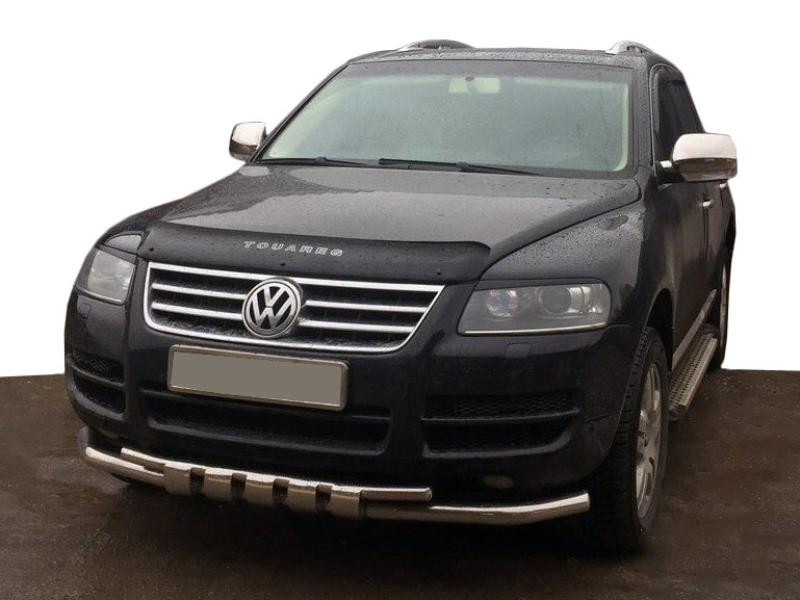 Купити Кенгурятник ST015 (нерж) для Volkswagen Touareg 2002-2010 рр