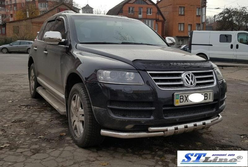 Купити Кенгурятник ST015 (нерж) для Volkswagen Touareg 2002-2010 рр
